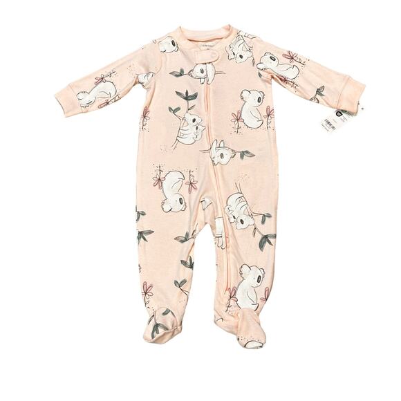Carter's Other - Carter's Light Pink Koala Footie Pajamas - 6m